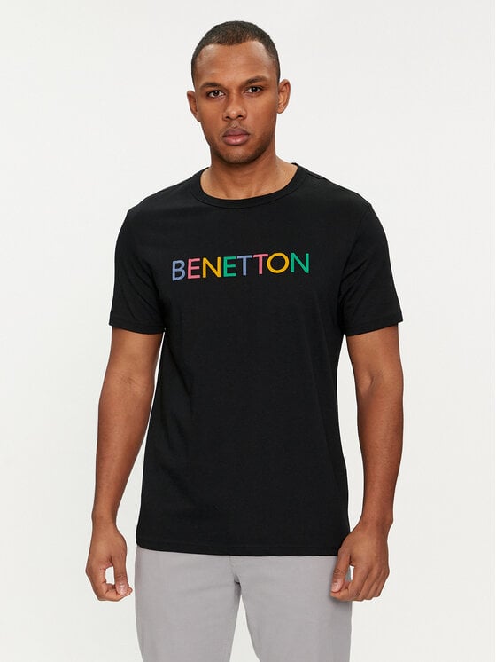 

Футболка стандартного кроя United Colors Of Benetton, черный