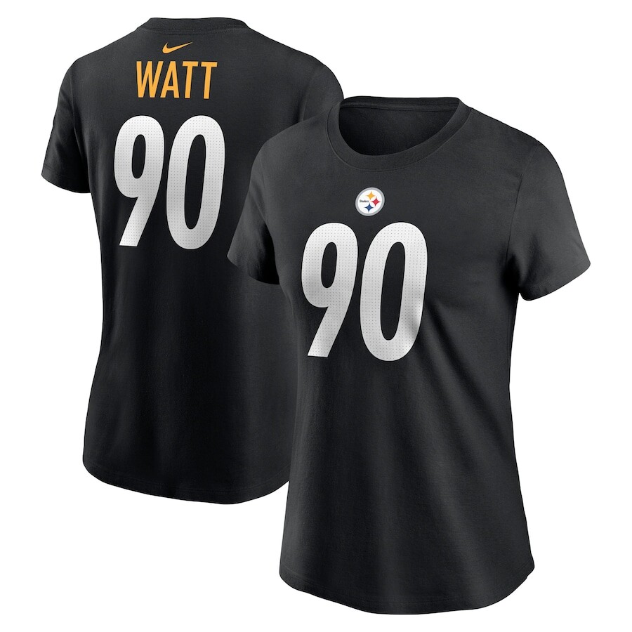 

Футболка с именем и номером Nike Pittsburgh Steelers, черный