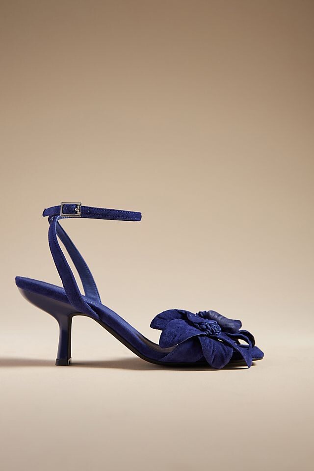 

Джеффри Кэмпбелл Essence Kitten Heels, индиго