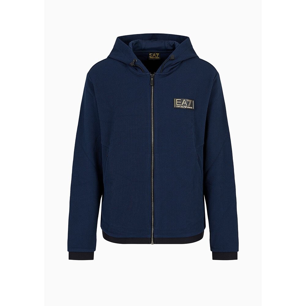 

Толстовка EA7 6Rpm69 Full Zip, синий