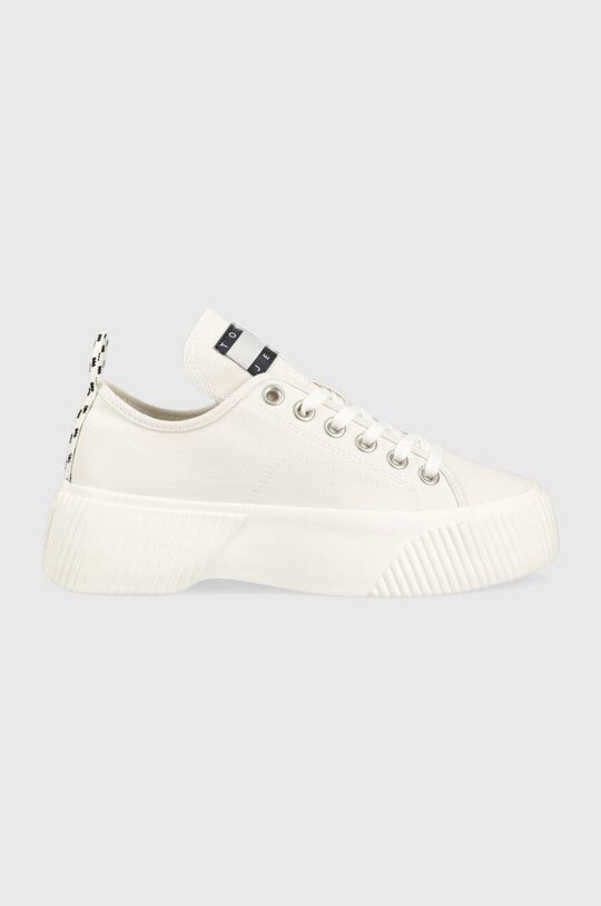 

Кроссовки TJW VULC PLAT. ЛК ДЕНИМ Tommy Jeans, белый
