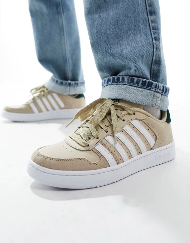 

Бежевые кроссовки K-Swiss Court Palisades