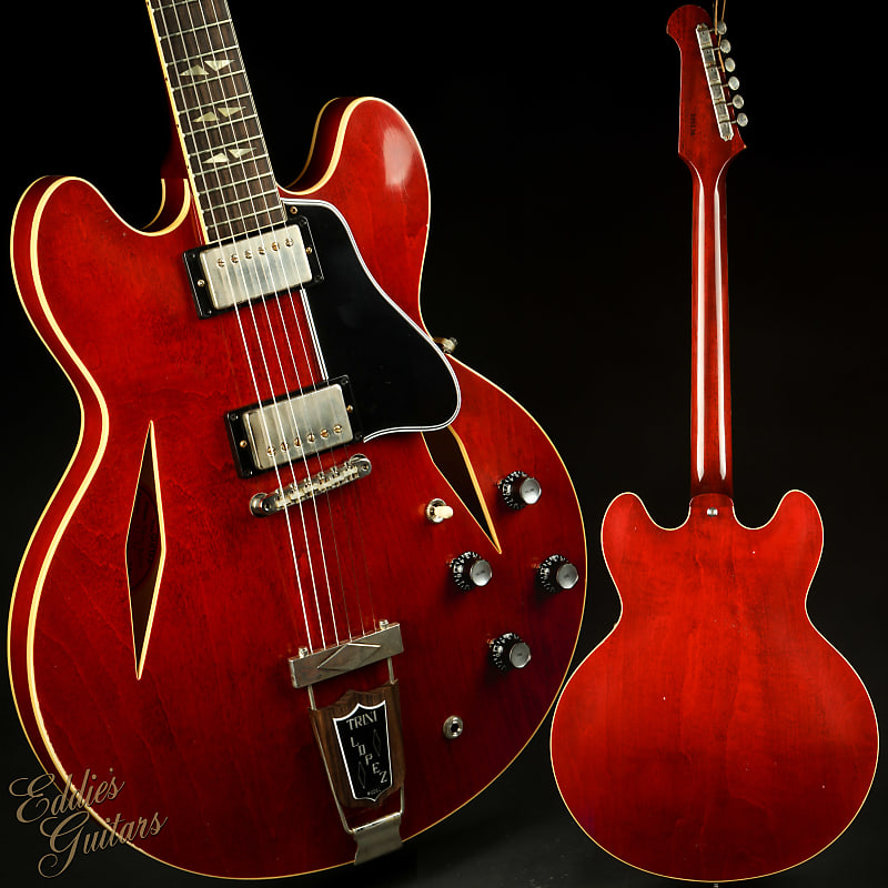 Электрогитара Gibson Custom Shop Made 2 Measure Murphy Lab '64 Trini Lopez Light Aged 60s Cherry