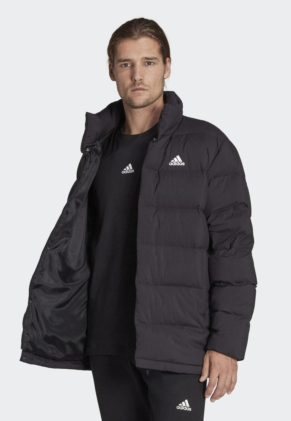 

Пуховик Adidas, черный