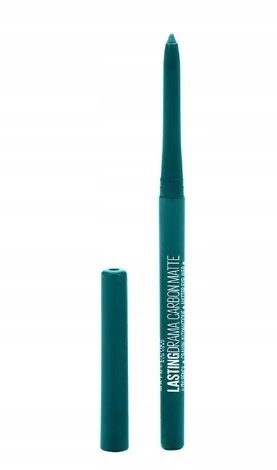 Автоматический карандаш для глаз, бирюзовый амазонит 850 Maybelline, Lasting Drama Carbon Matte