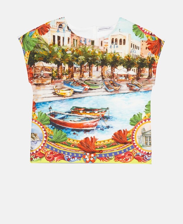 

Топ без рукавов Dolce & Gabbana, белый
