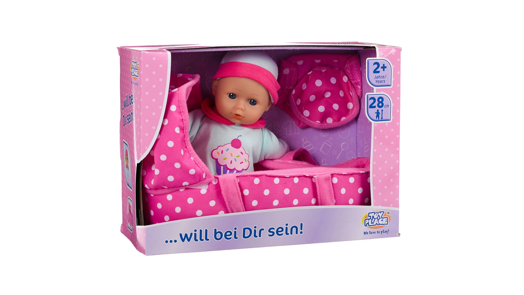 Müller Toy Place Малышка хочет быть с тобой, 28 см