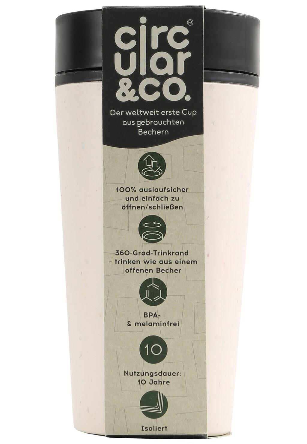 

Бутылка Circular&Co для воды, schwarz