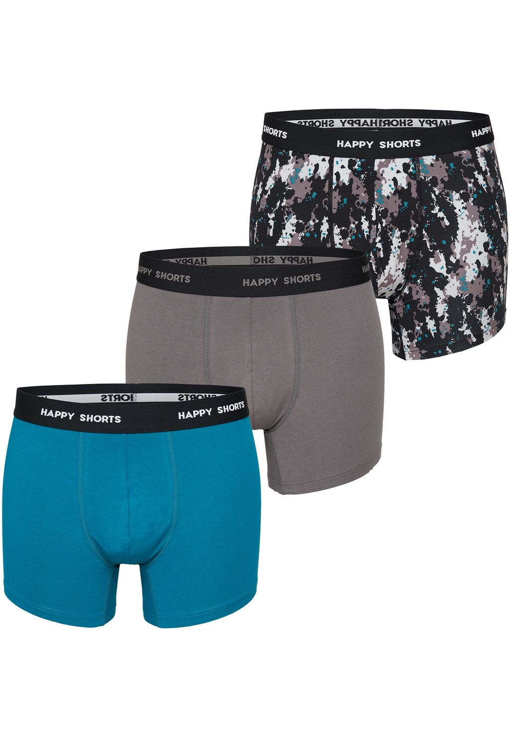 

Трусы 3-Pack Happy Shorts, синий