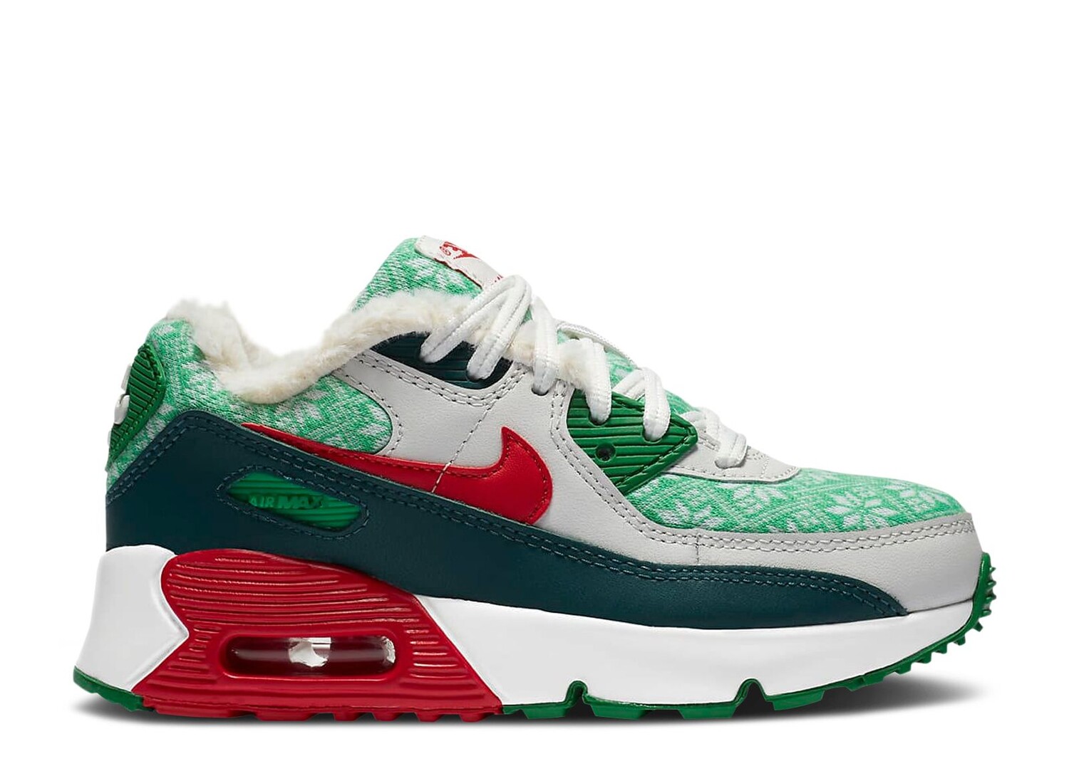 Кроссовки Nike Air Max 90 Ps 'Christmas Sweater', белый