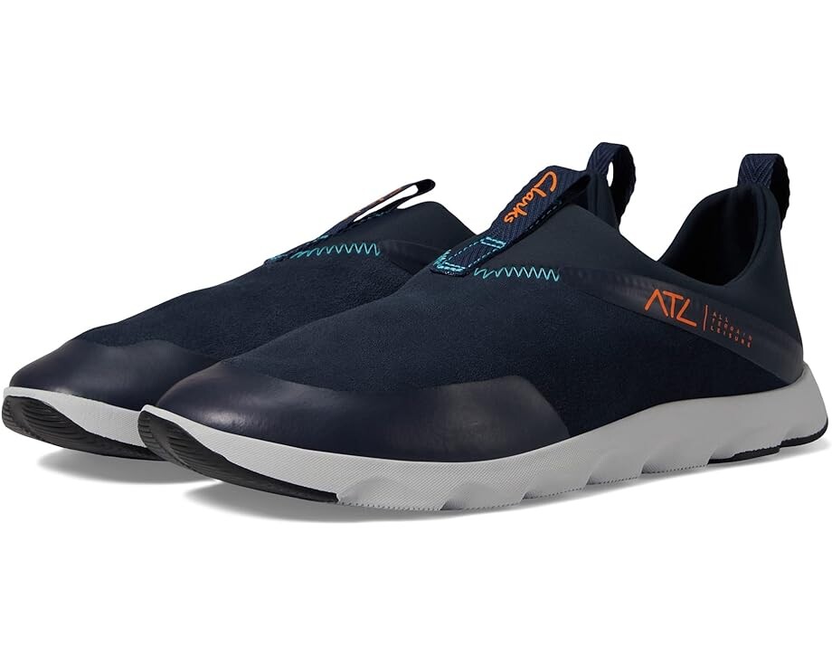 Кроссовки Clarks ATL Coast Moc, цвет Navy Suede кроссовки clarks atl trail up