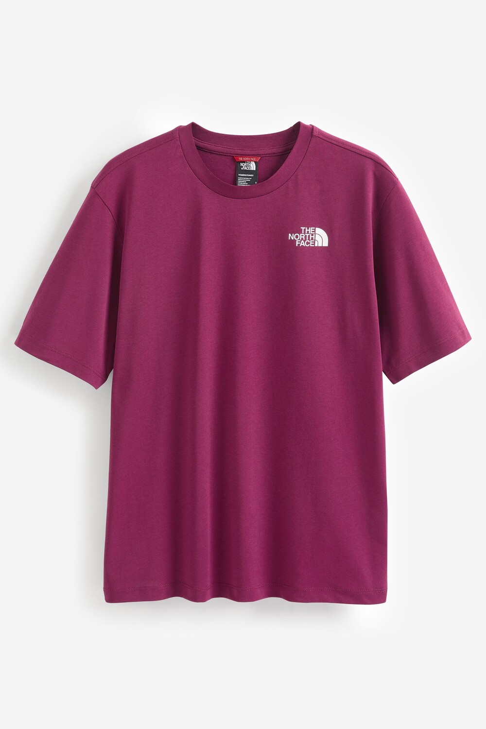 

Футболка Simple Dome кроя-бойфренда The North Face, красный