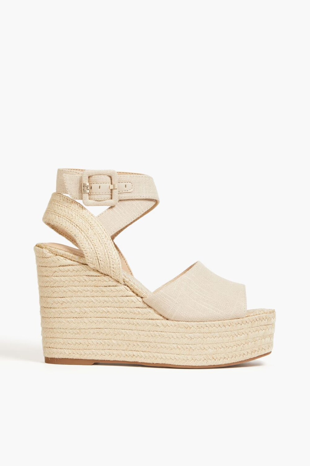 

Босоножки-эспадрилья на танкетке Vada из парусины Sam Edelman, бежевый