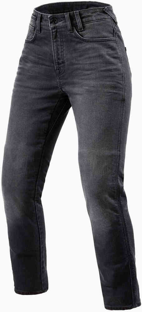 Женские мотоциклетные джинсы Victoria 2 SF Revit, черный/серый цена и фото