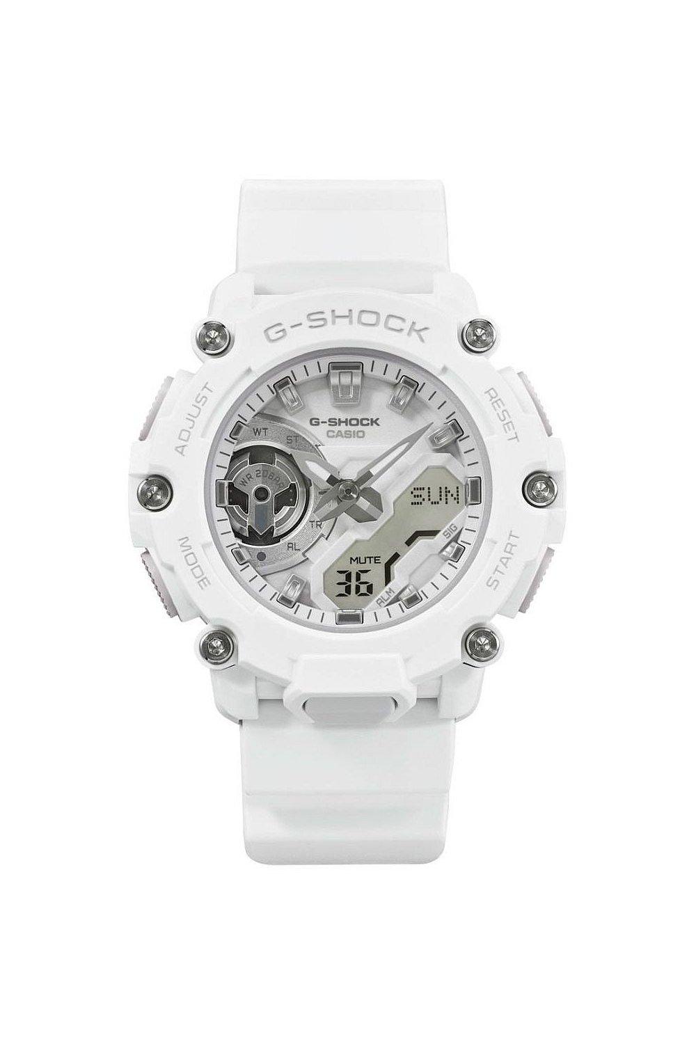 

Классические аналоговые кварцевые часы G-Shock из пластика/смола — Gma-S2200M-7Aer Casio, белый