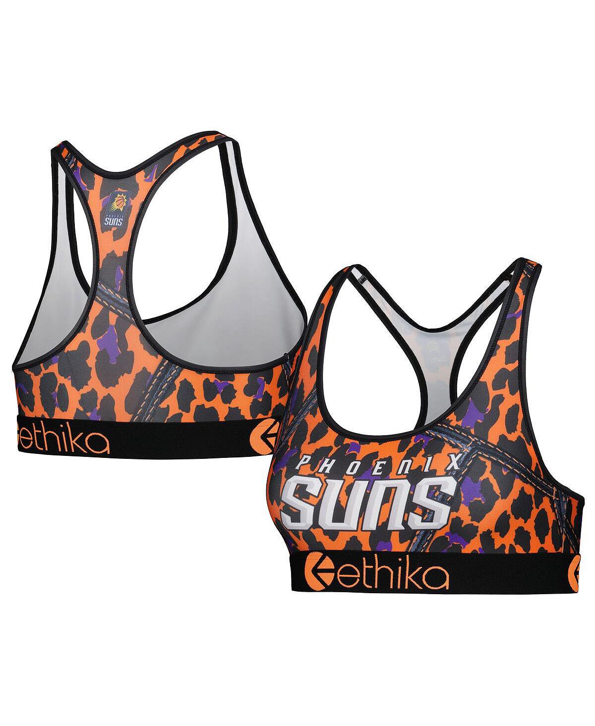 

Женский оранжевый спортивный бюстгальтер Phoenix Suns Racerback Ethika