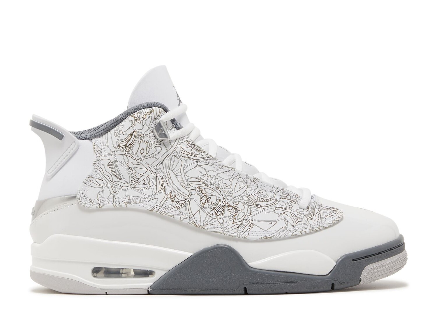 

Кроссовки Air Jordan Jordan Dub Zero 'White Cool Grey', белый