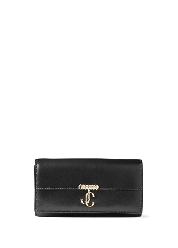 

Черная женская кожаная сумка avenue avenue Jimmy Choo