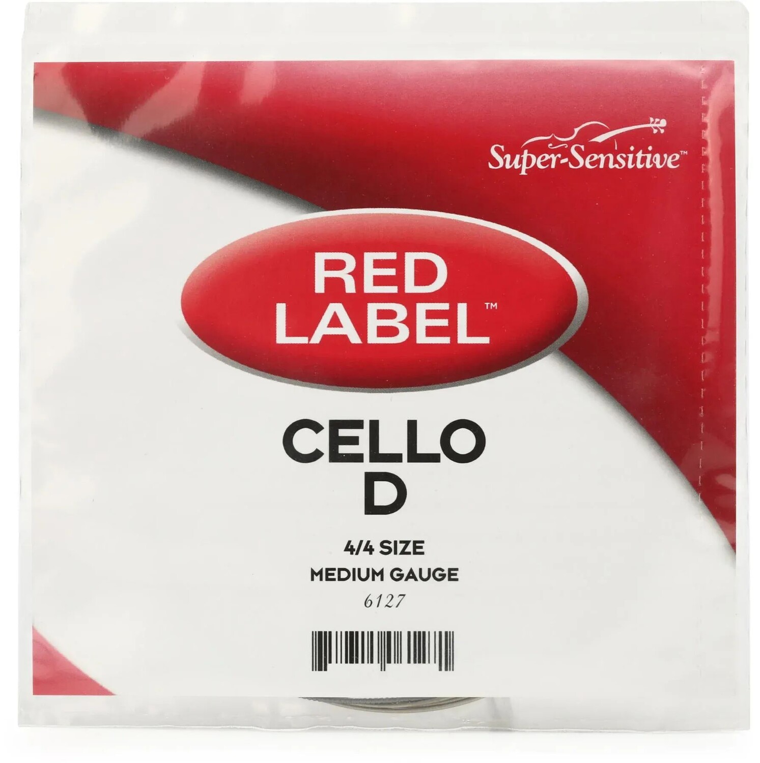 

Струна D для виолончели Super-Sensitive 6127 Red Label — размер 4/4