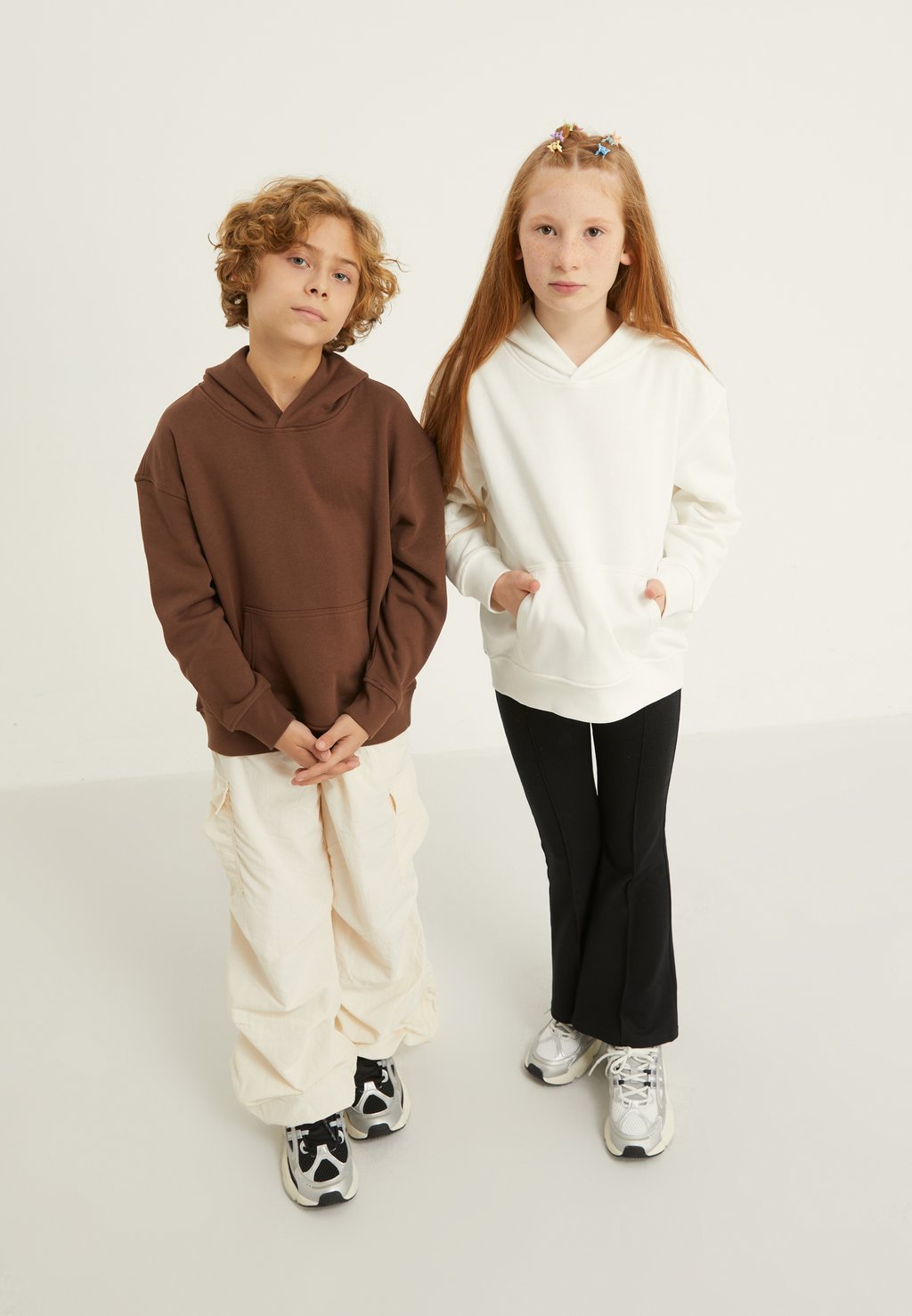 Толстовка Unisex 2 Pack Yourturn Kids, цвет off-white/brown кроссовки низкие unisex yourturn цвет off white