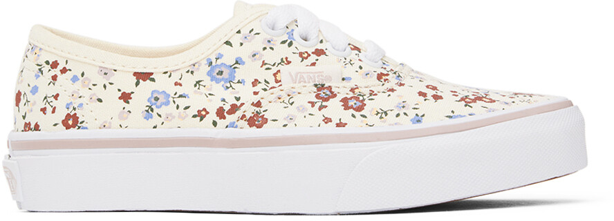 

Детские кроссовки Off-White с цветочным принтом для маленьких детей Vans