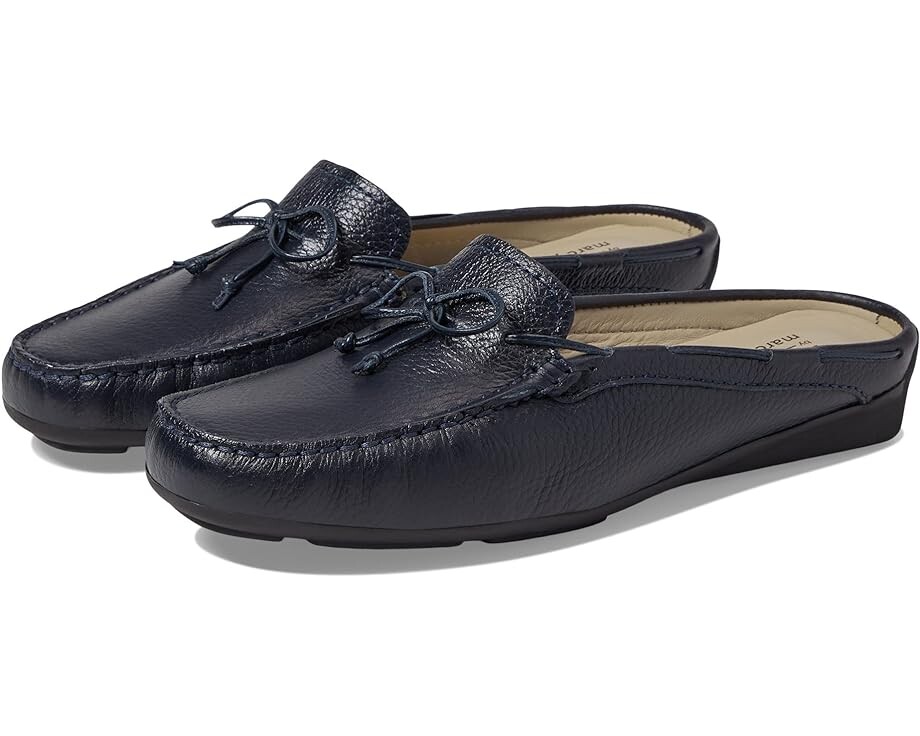 Лоферы Marc Joseph New York Sunnyside Mule, цвет Navy Tumbled