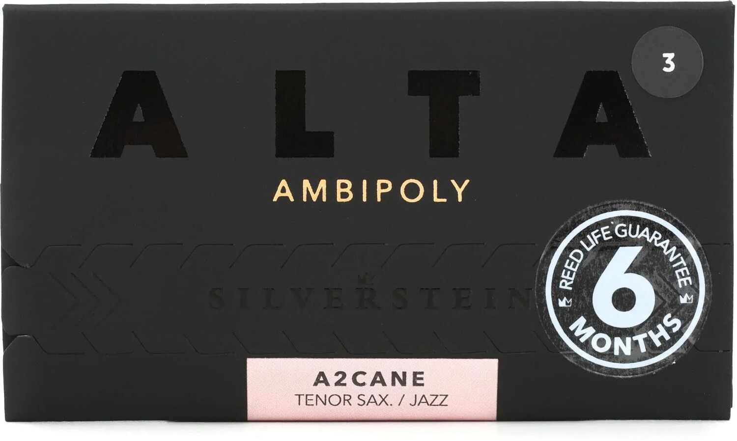 

Трость для джазового тенор-саксофона Silverstein Works AP300TSJ Ambipoly - 3.0