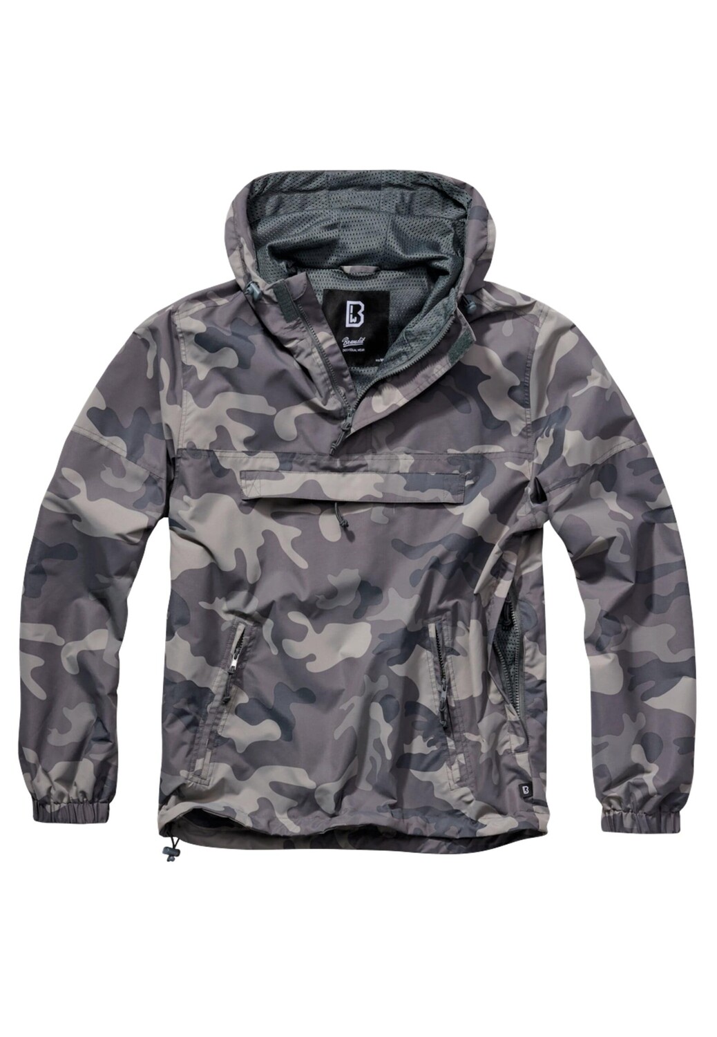 

Куртка Brandit Windbreaker, серый