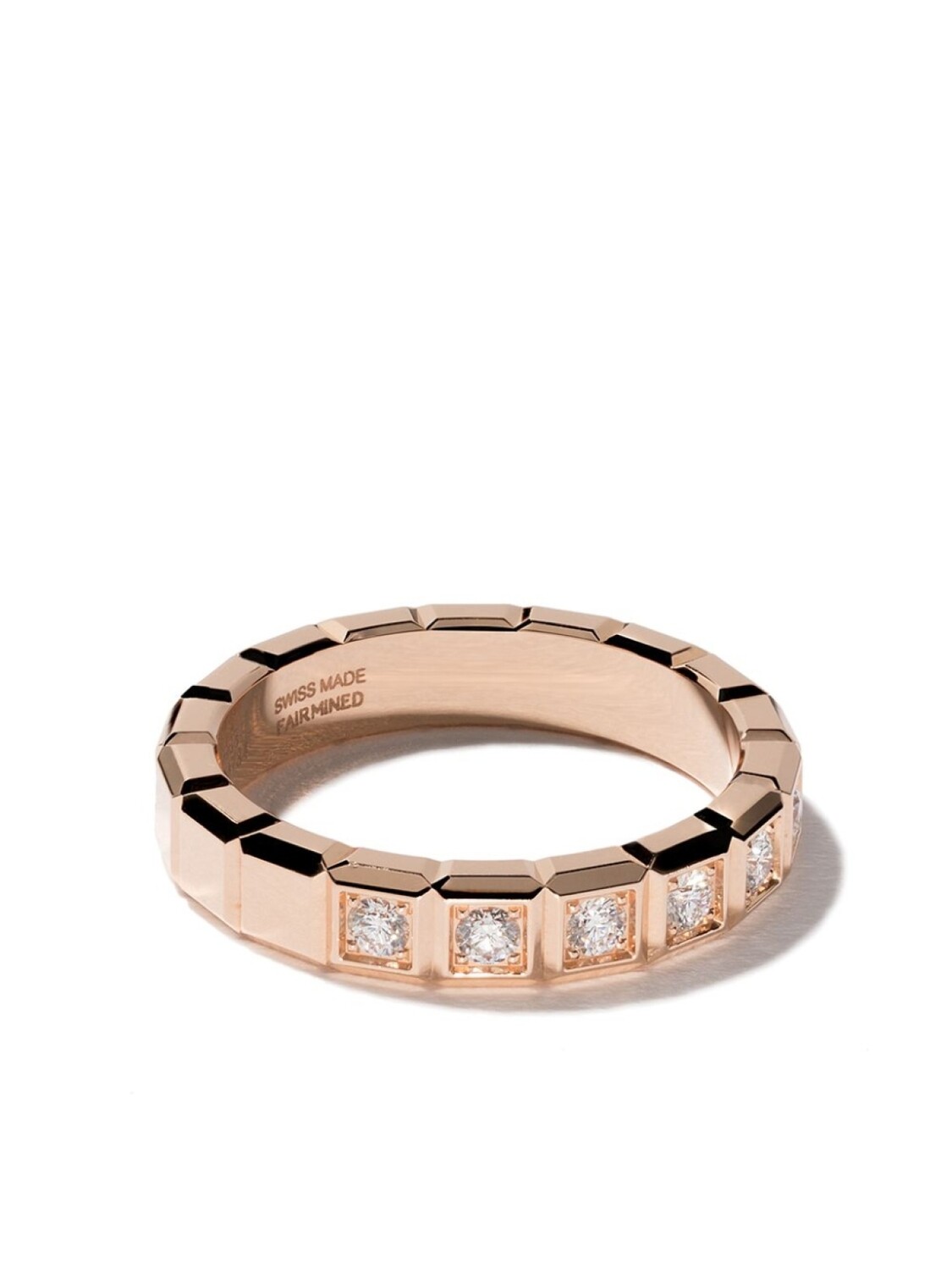 

Кольцо Ice Cube из розового золота с бриллиантами Chopard, розовый