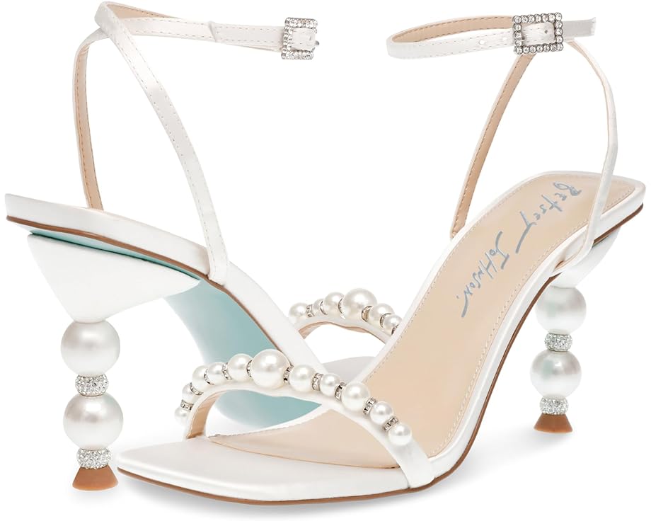 

Сандалии Blue by Betsey Johnson Jacy Heeled, слоновая кость