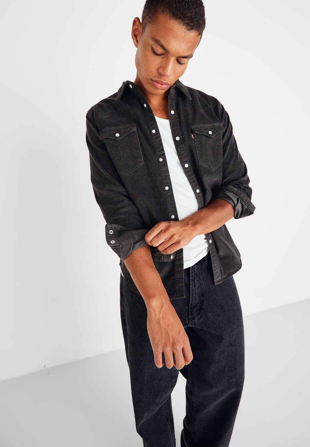 

Рубашка Barstow Western Standard Levi's, цвет raven