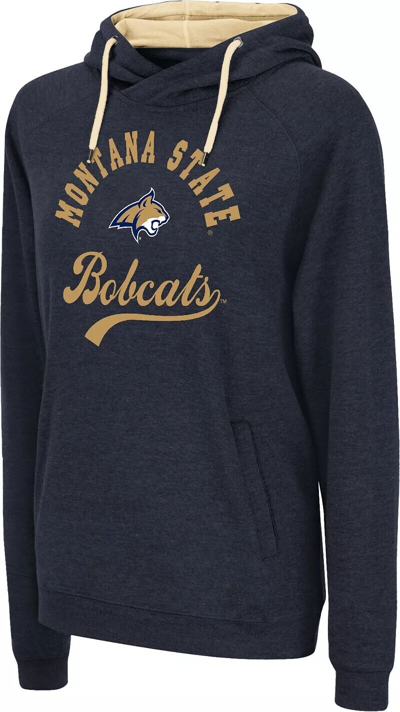 

Colosseum Женская темно-синяя толстовка Montana State Bobcats