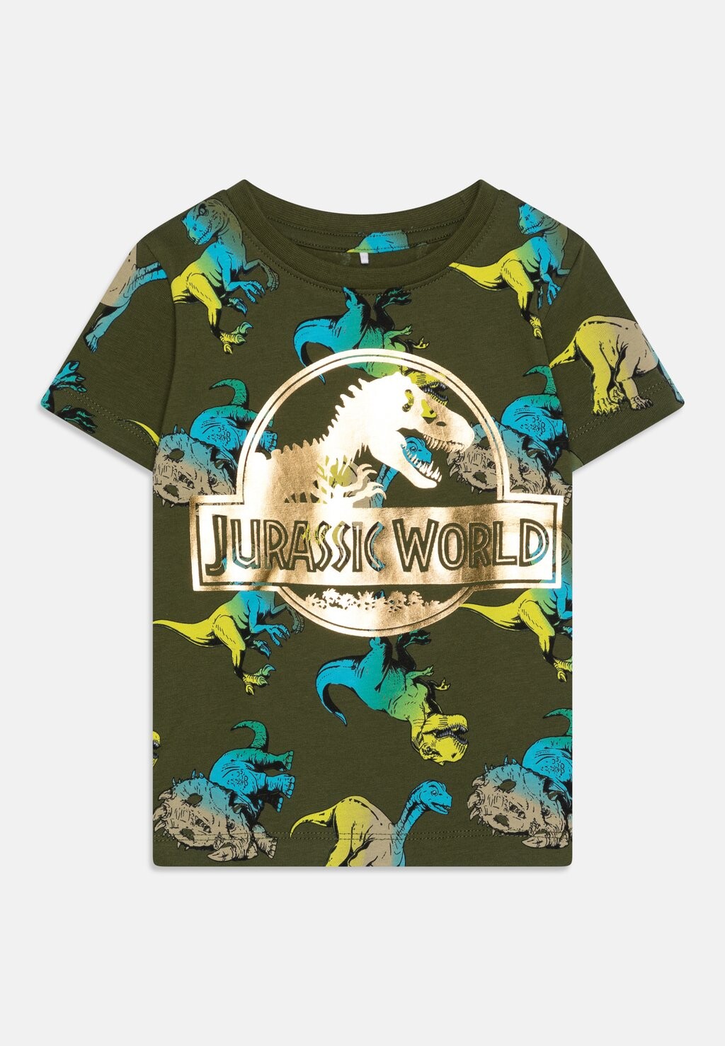 

Футболка с принтом NMMJULLE JURASSIC Name it, цвет rifle green