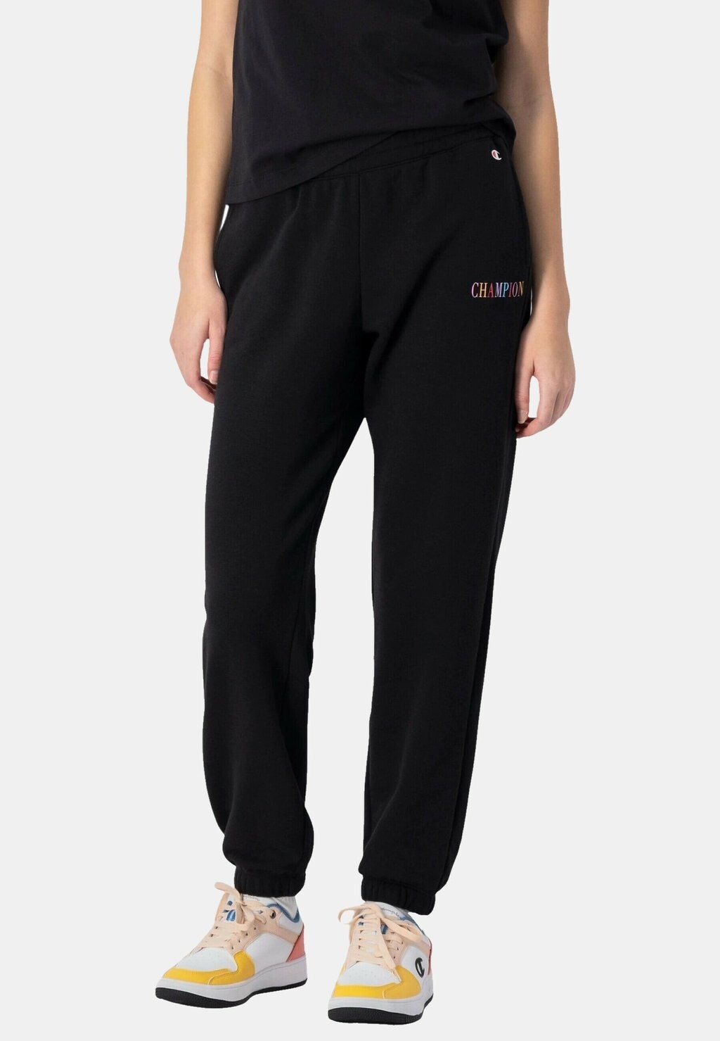 

Спортивные брюки MIT HOHER TAILLE LOGO Champion, черный