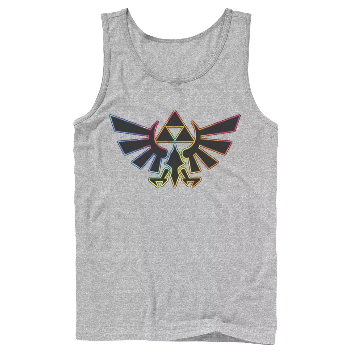 

Мужская майка Nintendo Zelda Hyrule Crest Tie-Dye Outline Licensed Character