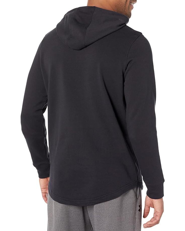 Худи Under Armour Rival Terry Left Chest Hoodie, цвет Black/Onyx White брюки under armour vital woven цвет black black onyx white