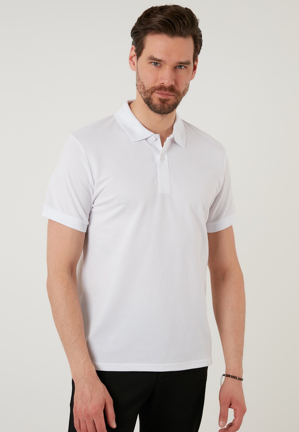 Рубашка-поло REGULAR FIT Buratti, цвет white