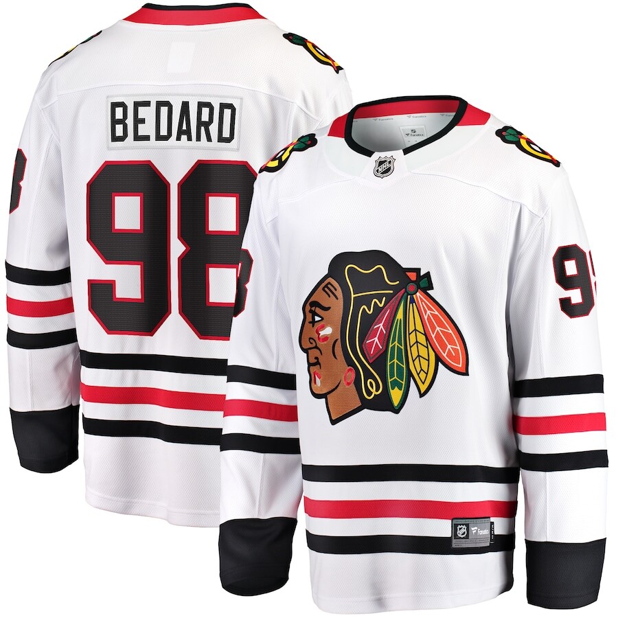 

Джерси Fanatics Branded Chicago Blackhawks, белый