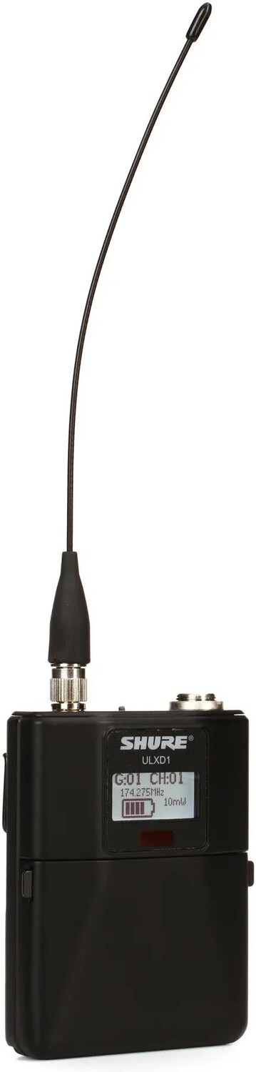 

Беспроводной поясной передатчик Shure ULXD1 — диапазон V50