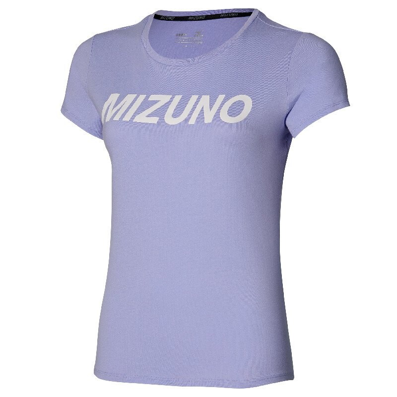 

Футболка с коротким рукавом Mizuno, фиолетовый