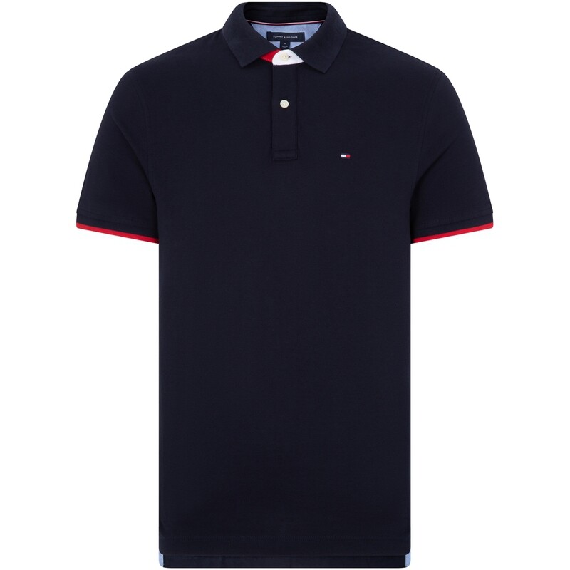 

Мужская рубашка поло Tommy Hilfiger, темно-синий