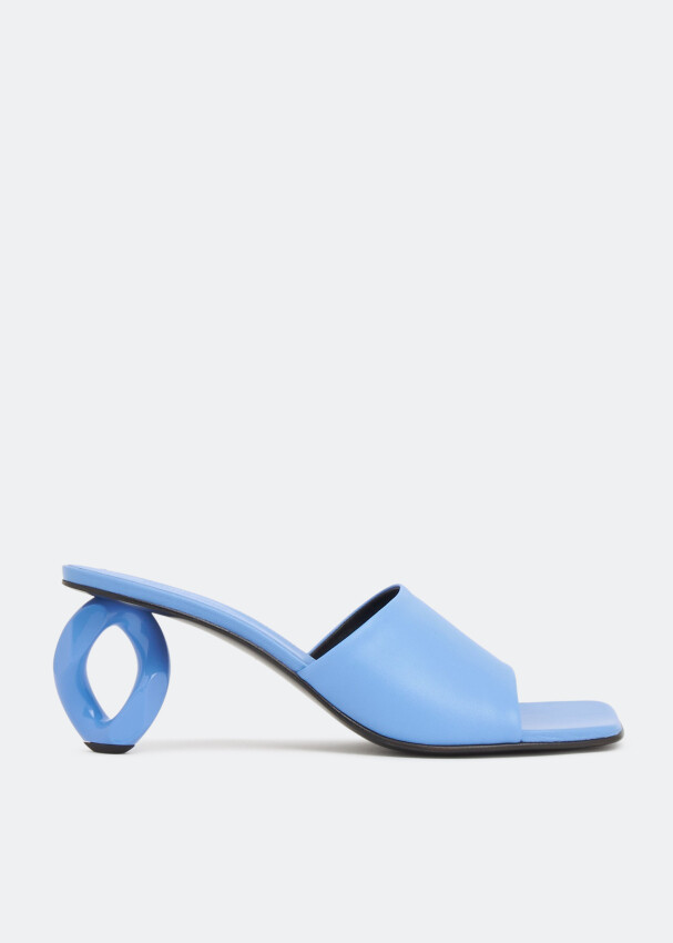 

Сандалии Jw Anderson Chain Heel, синий