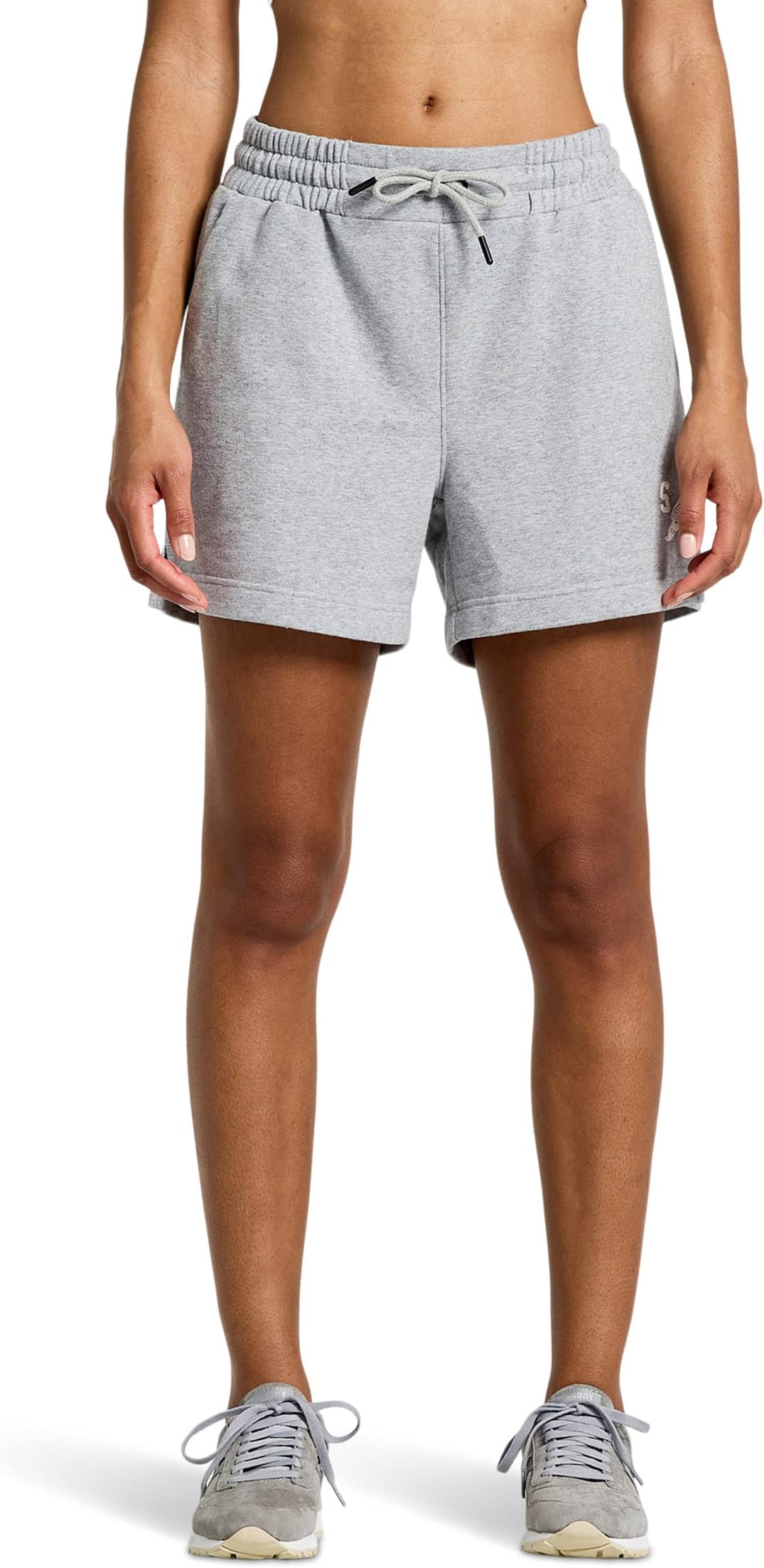 Отдохнувшие спортивные шорты Saucony, цвет Light Grey Heather спортивные шорты rhude sweatshort heather grey серый