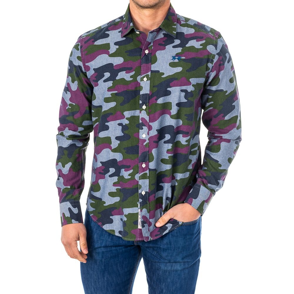 

Рубашка La Martina Long Sleeve, разноцветный
