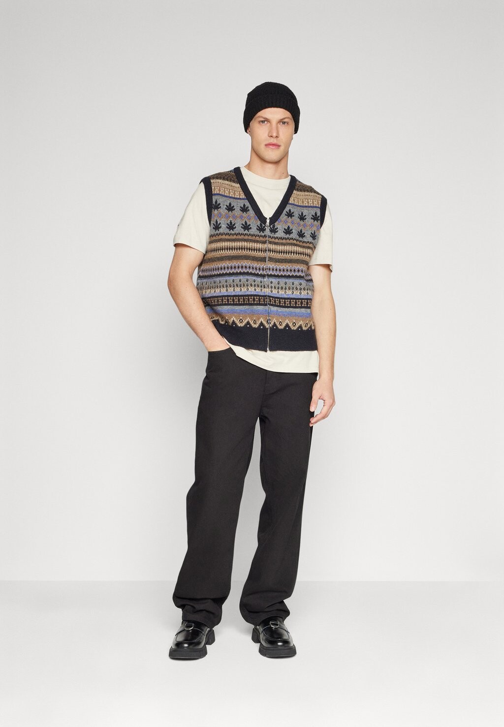

Кардиган Gilbert Vest Unisex HUF, мультиколор