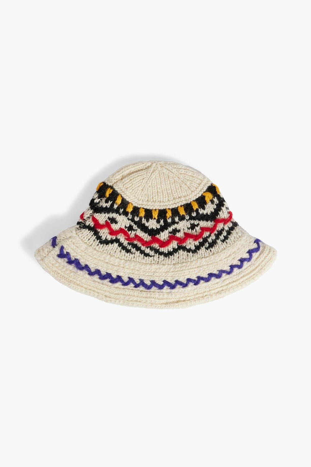 

Панама Galvin жаккардовой вязки из смесовой шерсти ISABEL MARANT, экру