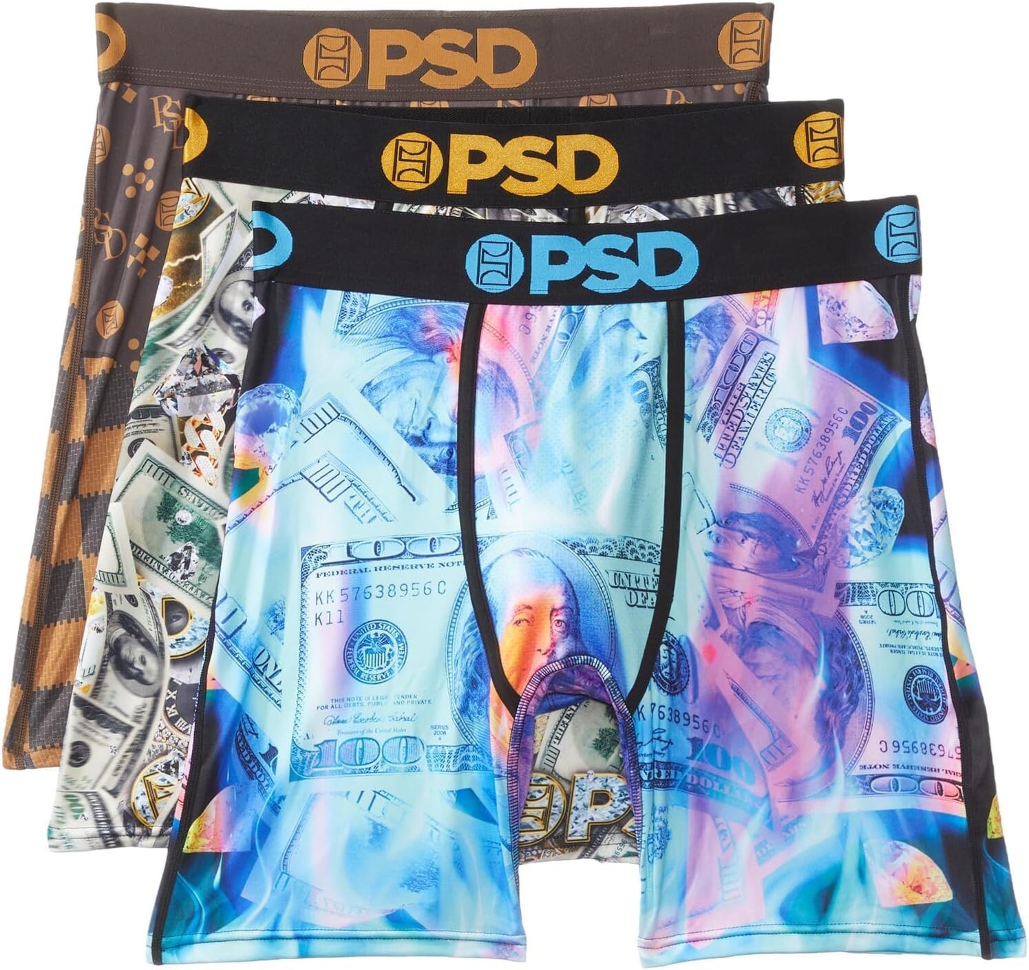 

Трусы Luxury Funds 3-Pack PSD, мульти