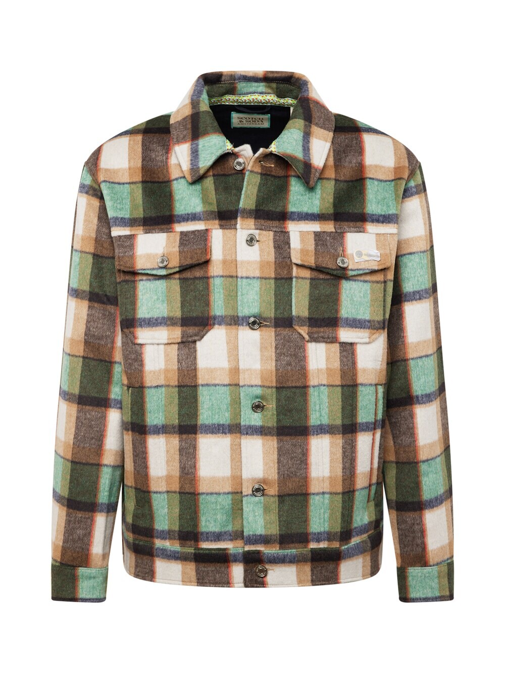 

Межсезонная куртка Scotch & Soda, зеленый/оливковый