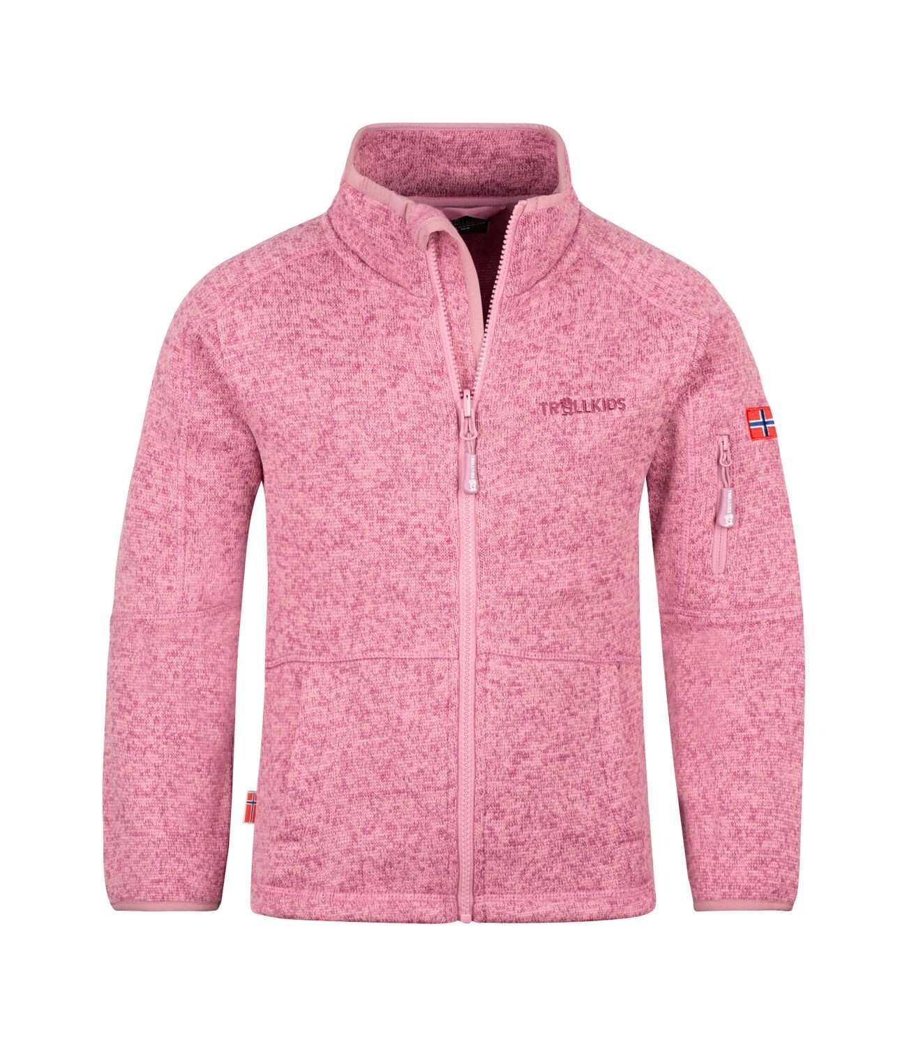 

Флисовая куртка Trollkids Fleece Jacke Jondalen, цвет Violett/Pflaume