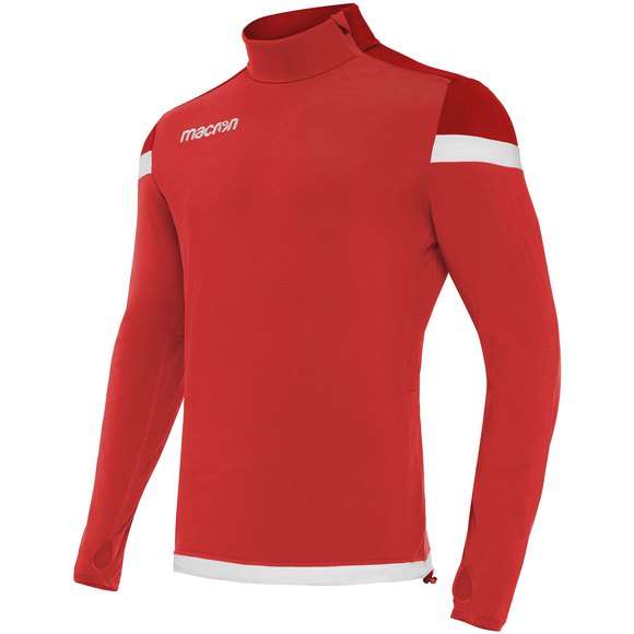 

Топ Macron Long Sleeve Jersey Tigris 1/4Zip, красный